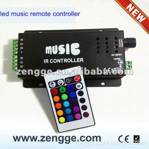 12V music sound sensor remote led music controller
